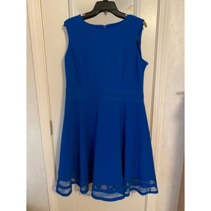 Royal blue Calvin Klein dress